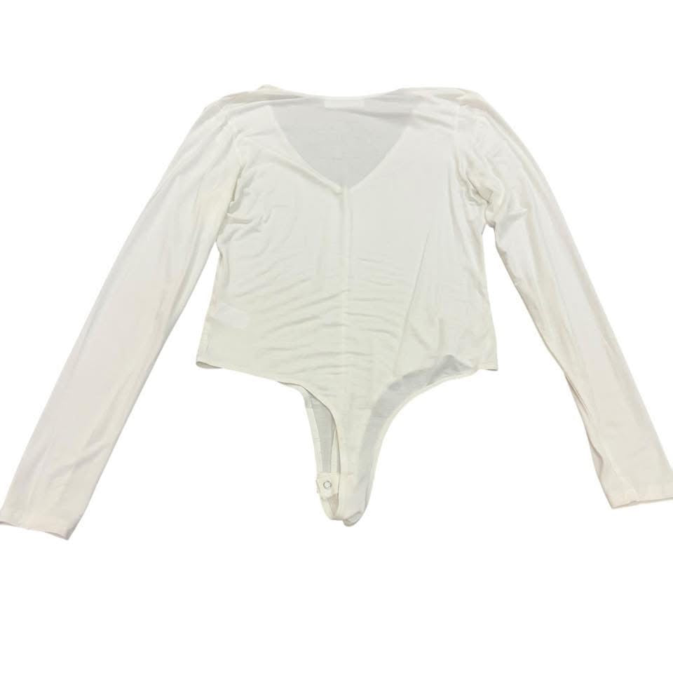 DOUBLE ZERO BEIGE BODYSUIT 100 LARGE