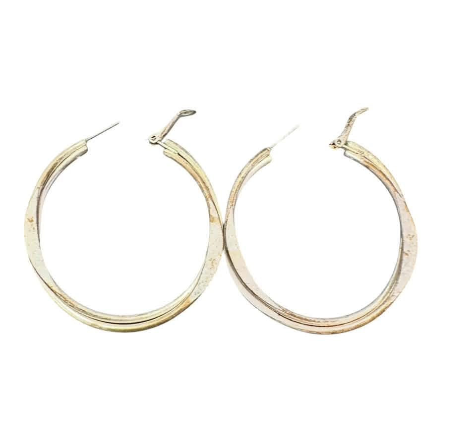 SILVER HOOP EARRINGS 143