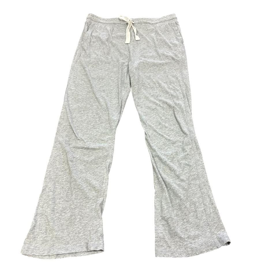 PAPINELLE GRAY 100% ORGANIC PAJAMA PANTS 27 MEDIUM