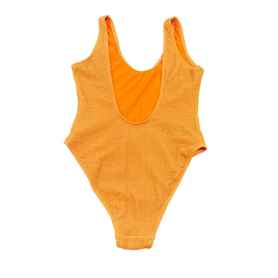 BUDDY LOVE ORANGE SWIMSUIT 122 NWT MEDIUM