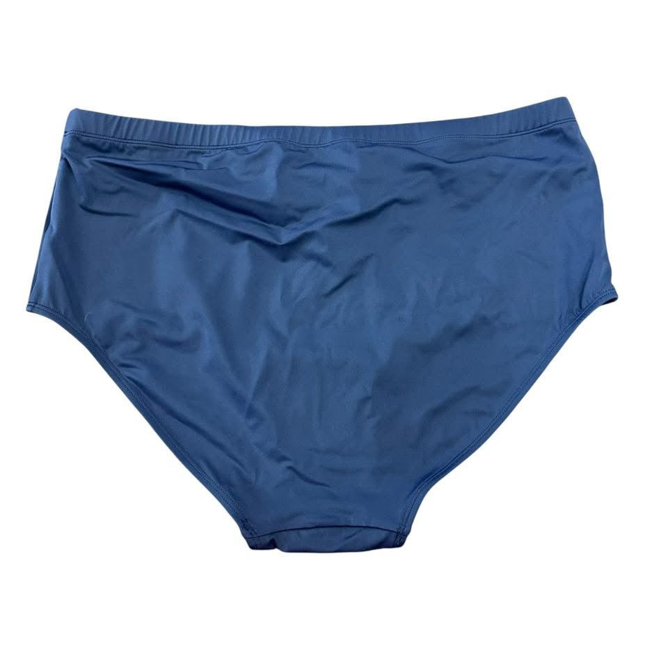 SWIMSUITS FOR ALL BIKINI BOTTOMS NAVY SZ 20