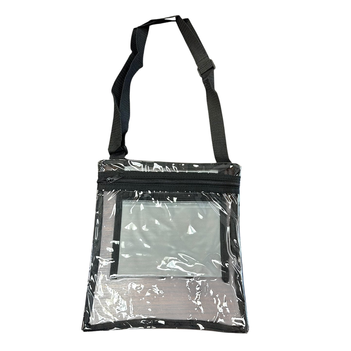 BLACK CLEAR CROSSBODY $6.99