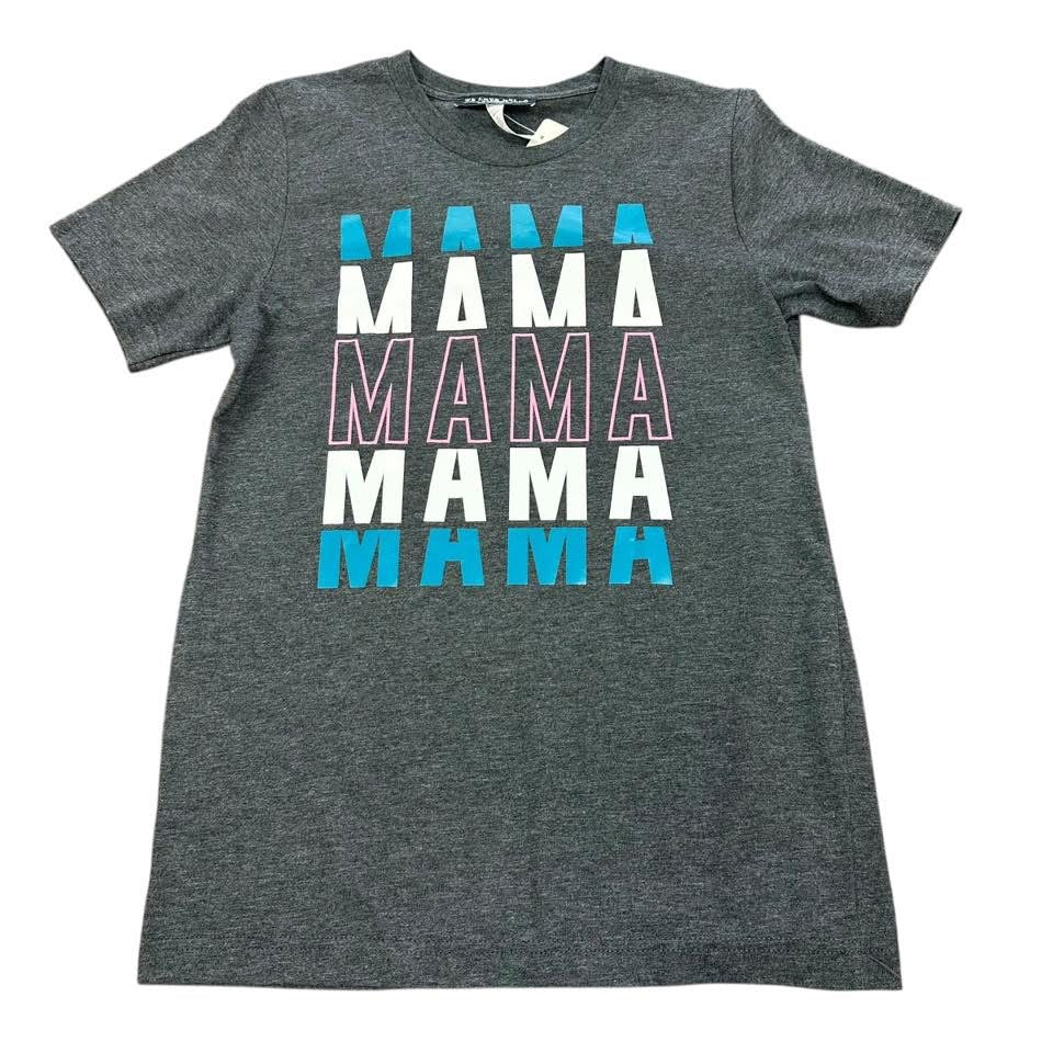 WE LOVE BELLA MAMA GRAY T-SHIRT 193 SMALL