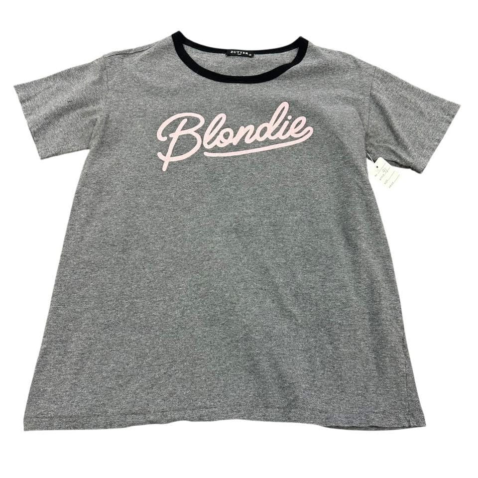ZUTTER BLONDIE GRAY T-SHIRT 91 SMALL
