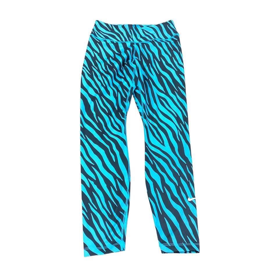 NIKE ZEBRA LEGGINGS 35 SMALL