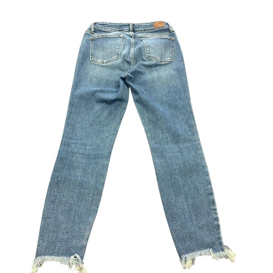 JUDY BLUE RAW HEM SKINNY DENIM JESNS 238 Sz 7/28