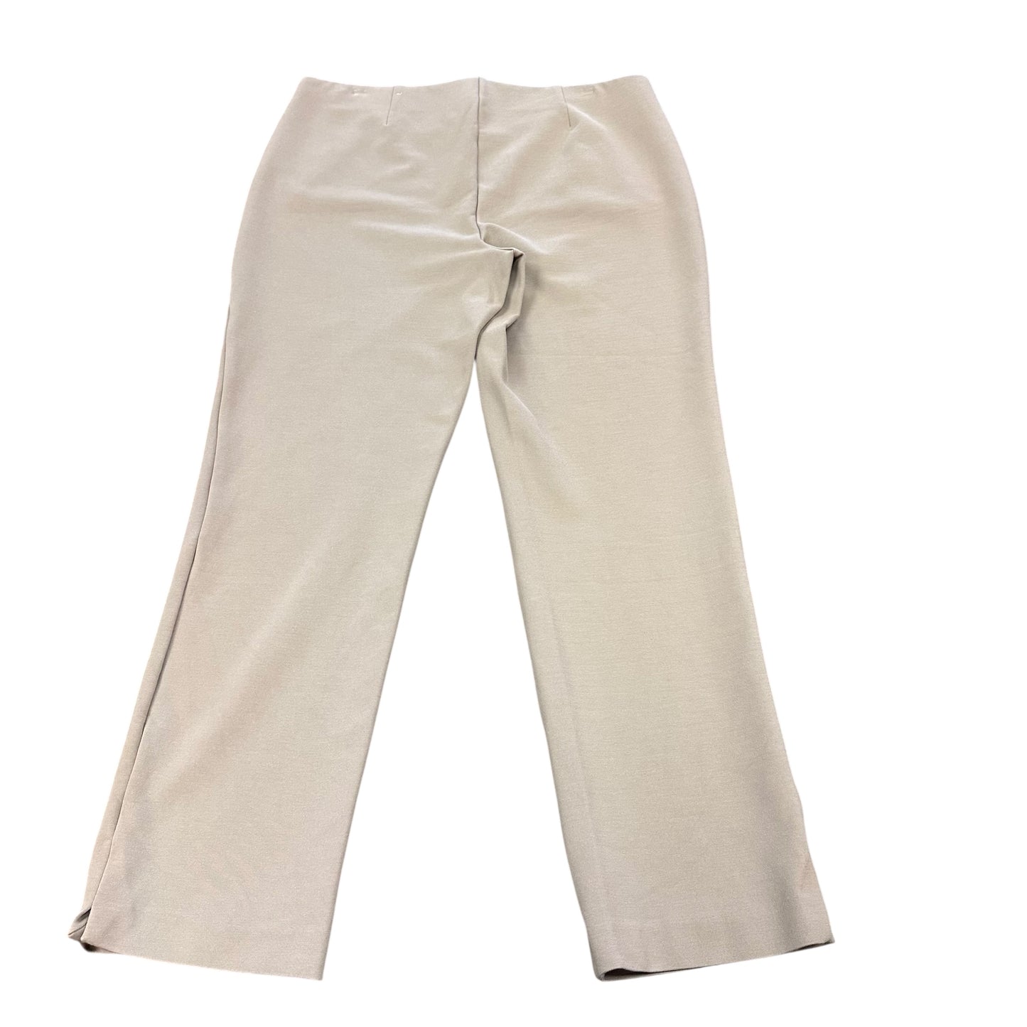 CHICOS TAN PULL ON PANTS 11 SZ 12