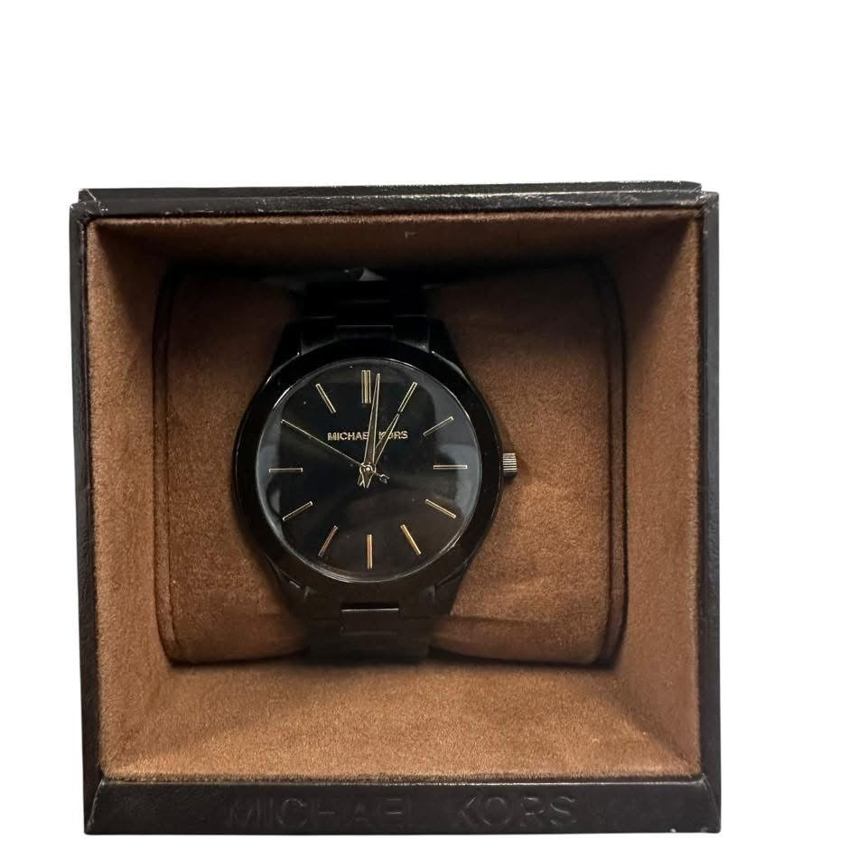 MICHAEL KORS WATCH 27 COMES W BOX & EXTRA LINKS