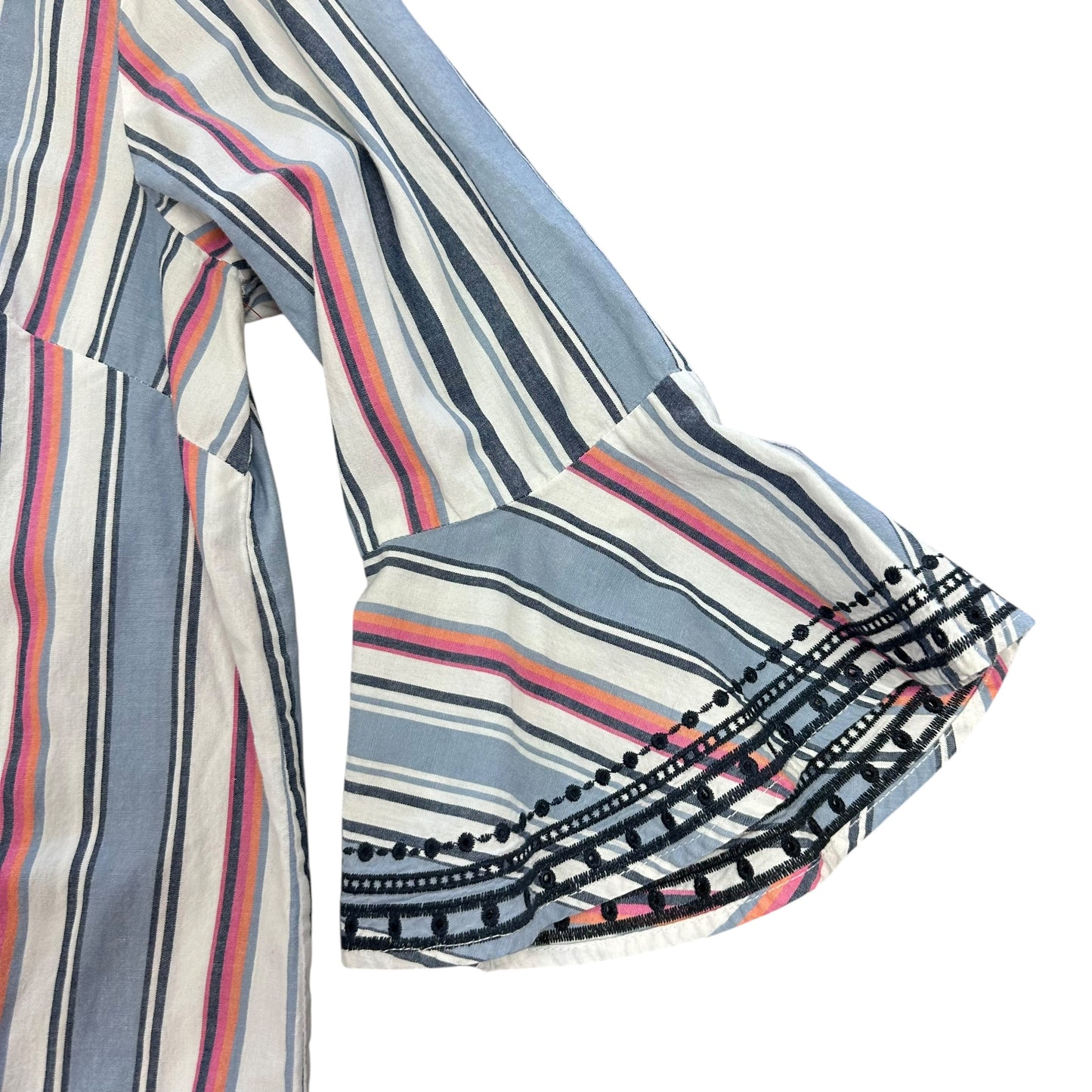 WESTBOUND STRIPED BLOUSE 217 LARGE