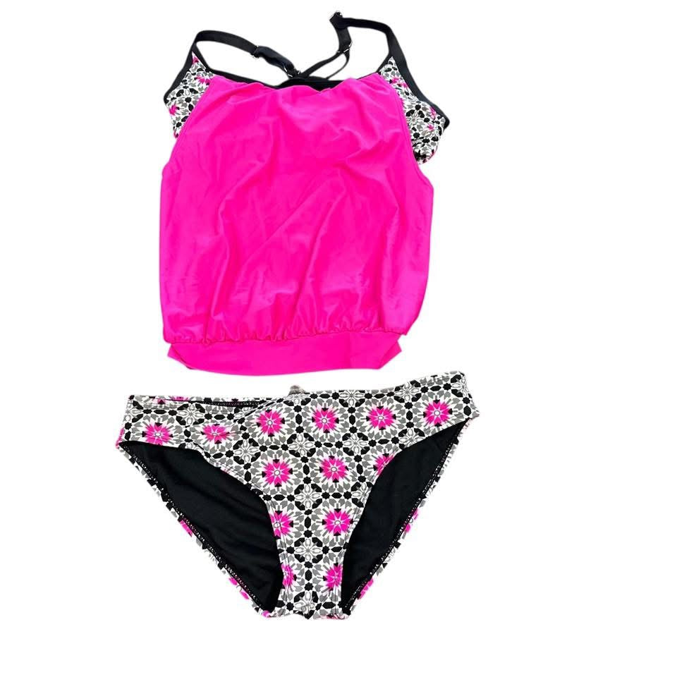 BLACK PINK TANKINI 100 SMALL