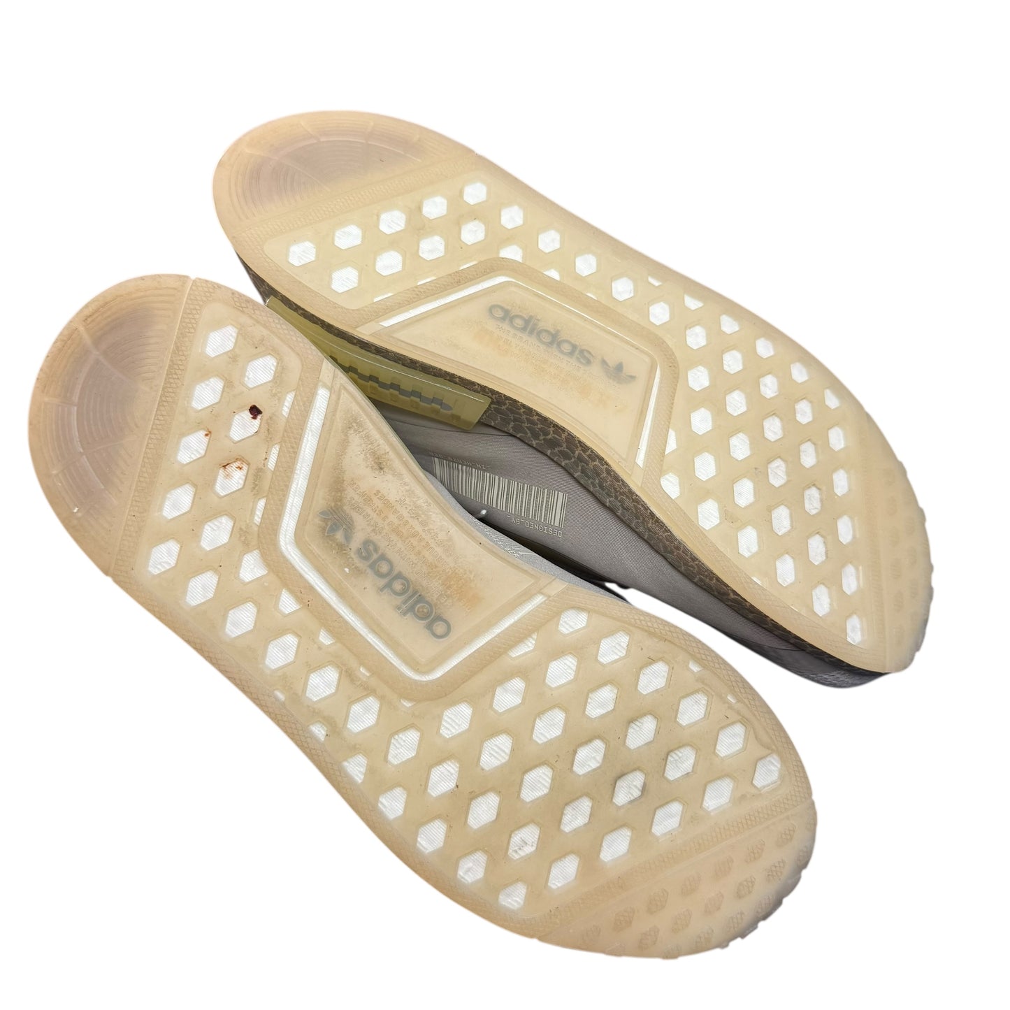 ADIDAS NMD R1 SPECTOO SNEAKER BLISS SILVER METALLIC 26 SZ 8.5 MENS/9.5 WOMENS