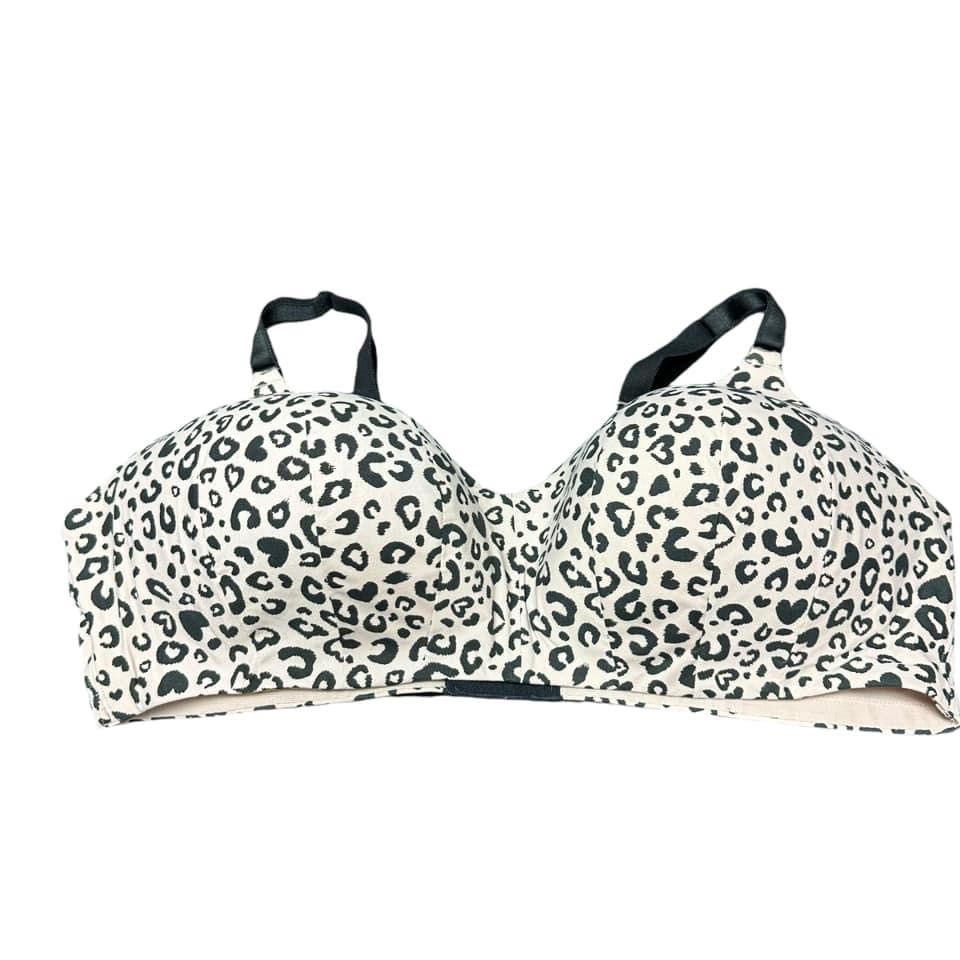 TORRID CURVE ANIMAL PRINT BRA 123 44DD $9.99
