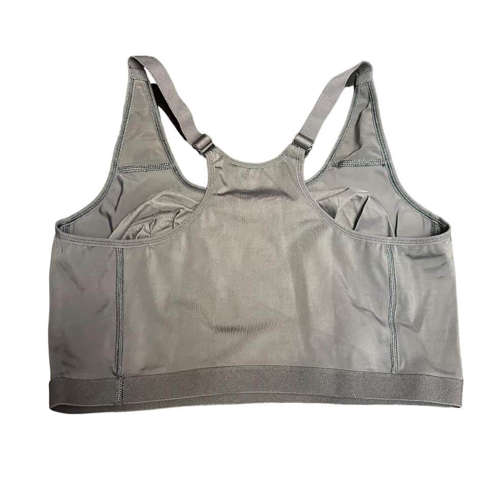 RUBY RIBBON BLACK BRA SZ 44