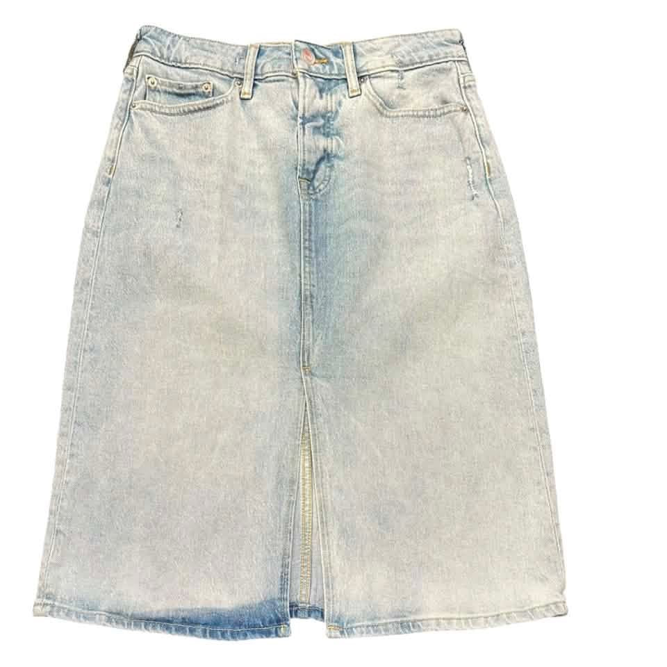 FREE ASSEMBLY DENIM SKIRT 100 SZ 4