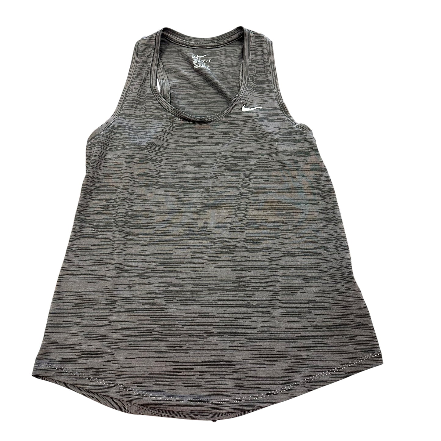 NIKE ACTIVE GRAY DRI FIT TANK TOP 223 XS