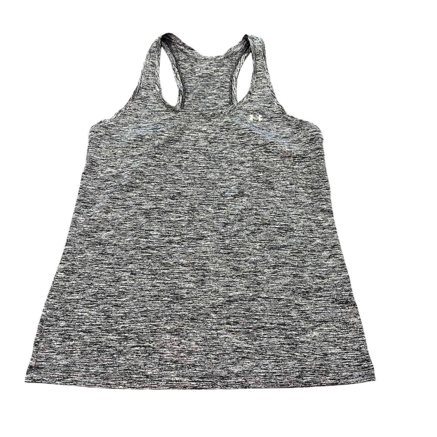 UA BLACK WHITE ACTIVE TANK TOP 223 SMALL