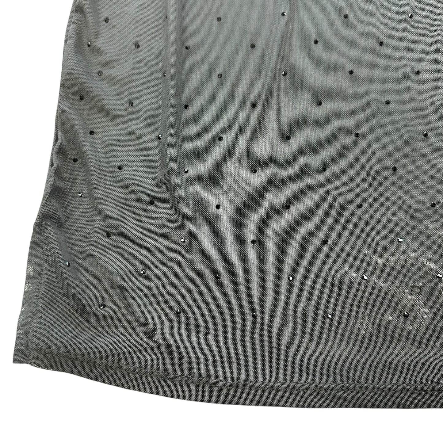 NOBO BLACK MESH DRESS / COVERUP STUDDED 100 MEDIUM