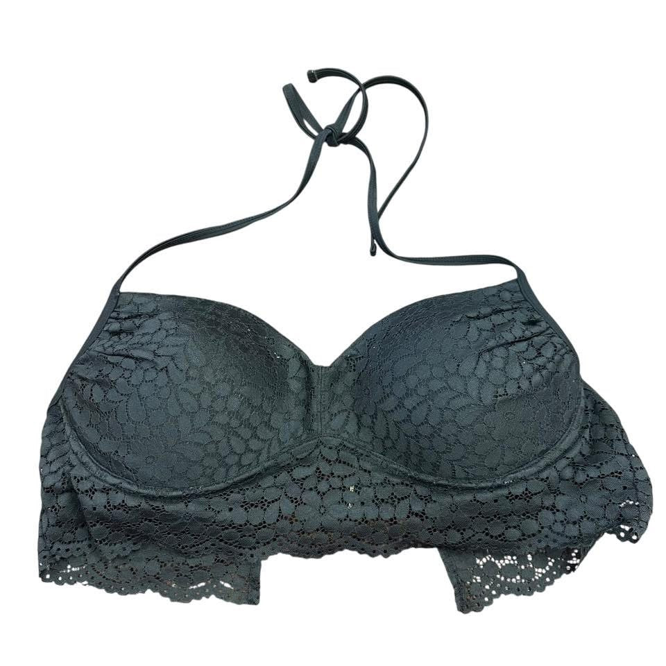 XHILARATION BLACK LACE BIKINI TOP 122
XL