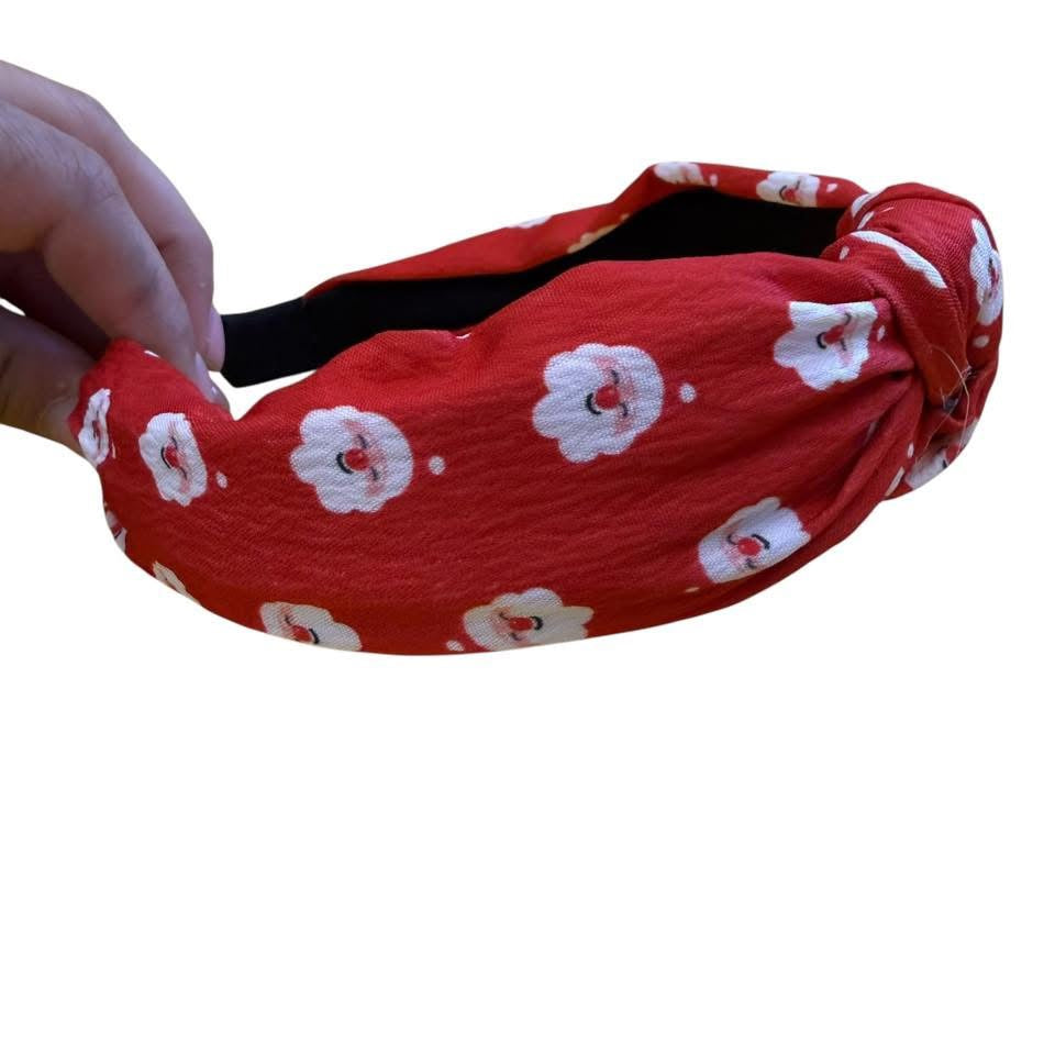 RED SANTA CHRISTMAS HEADBANDS