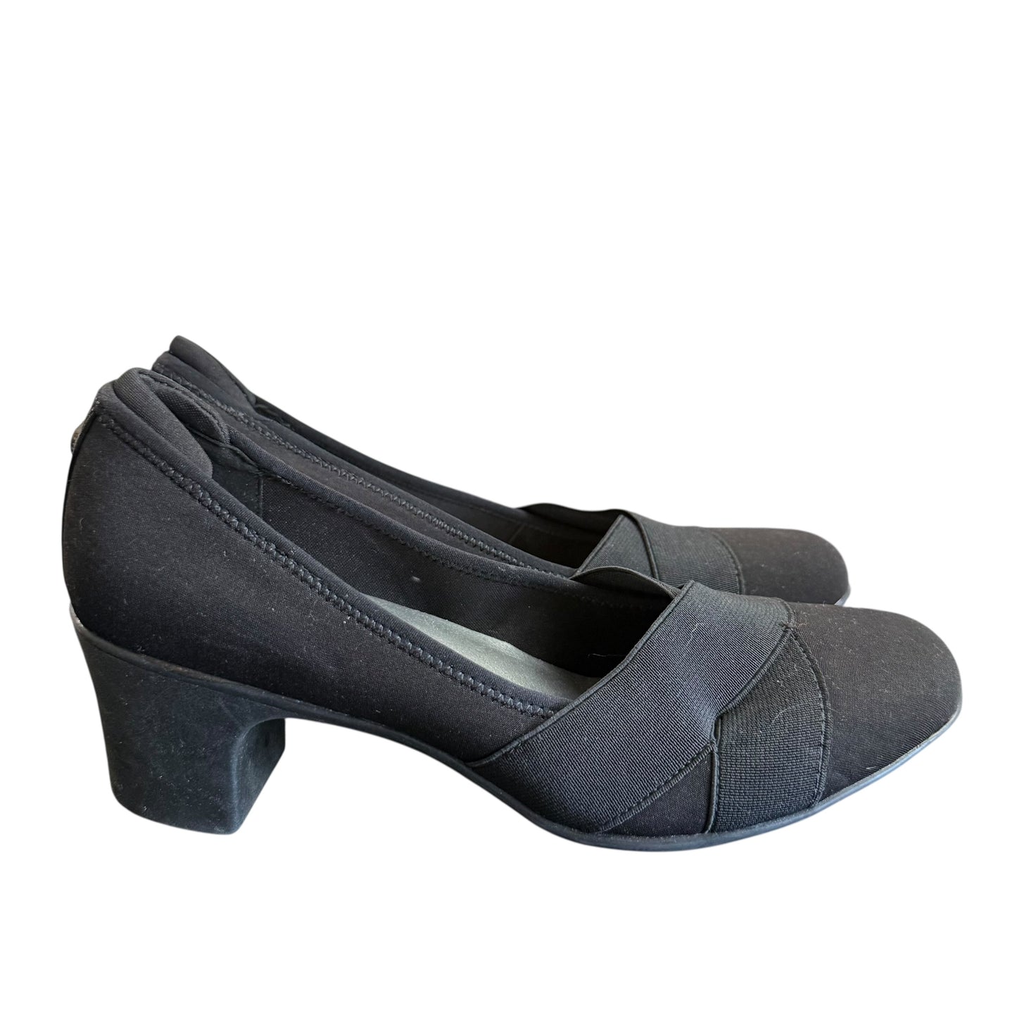 ANNE KLEIN SPORT VIOLETTA PUMP BLACK 100 SZ 7.5
