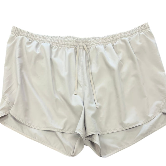 OLD NAVY GRAY TAUPE ATHLETIC SHORTS W LINER 100 XXL