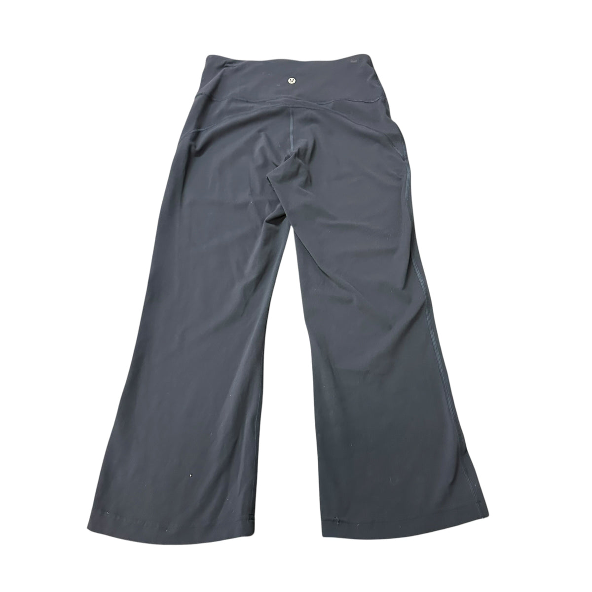 LULULEMON NAVY CROPPED FLARES 100 SZ 8