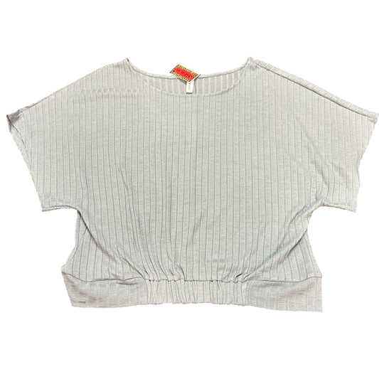 WISHLIST BLUE RIBBED TOP NWT 100 LARGE