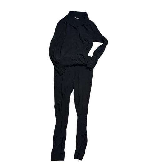 MONROW - BLACK JUMPSUIT - SMALL - 100