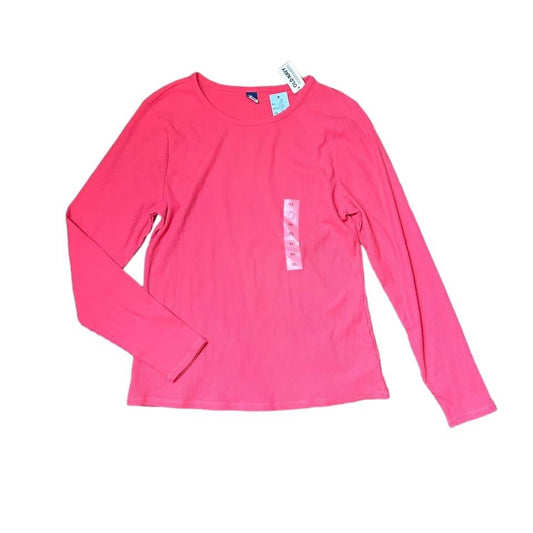 OLD NAVY - PINK RIBBED TOP - NWT - XL - 39