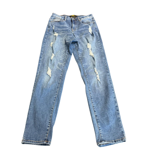 L&B MID RISE BOYFRIEND BLUE DENIM JEANS 249 SZ 8