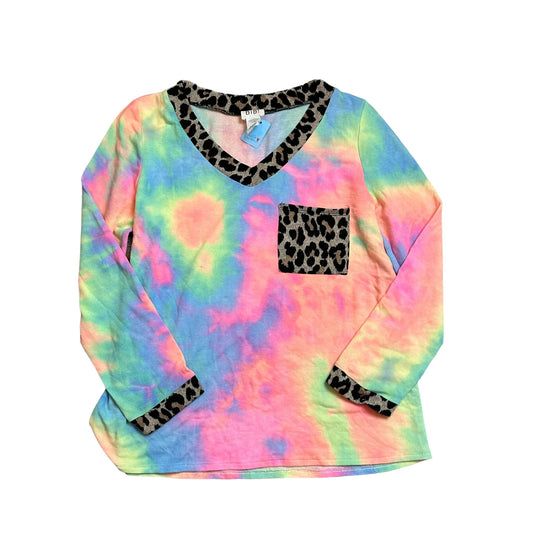 BIBI - NEON TIE DYE TOP