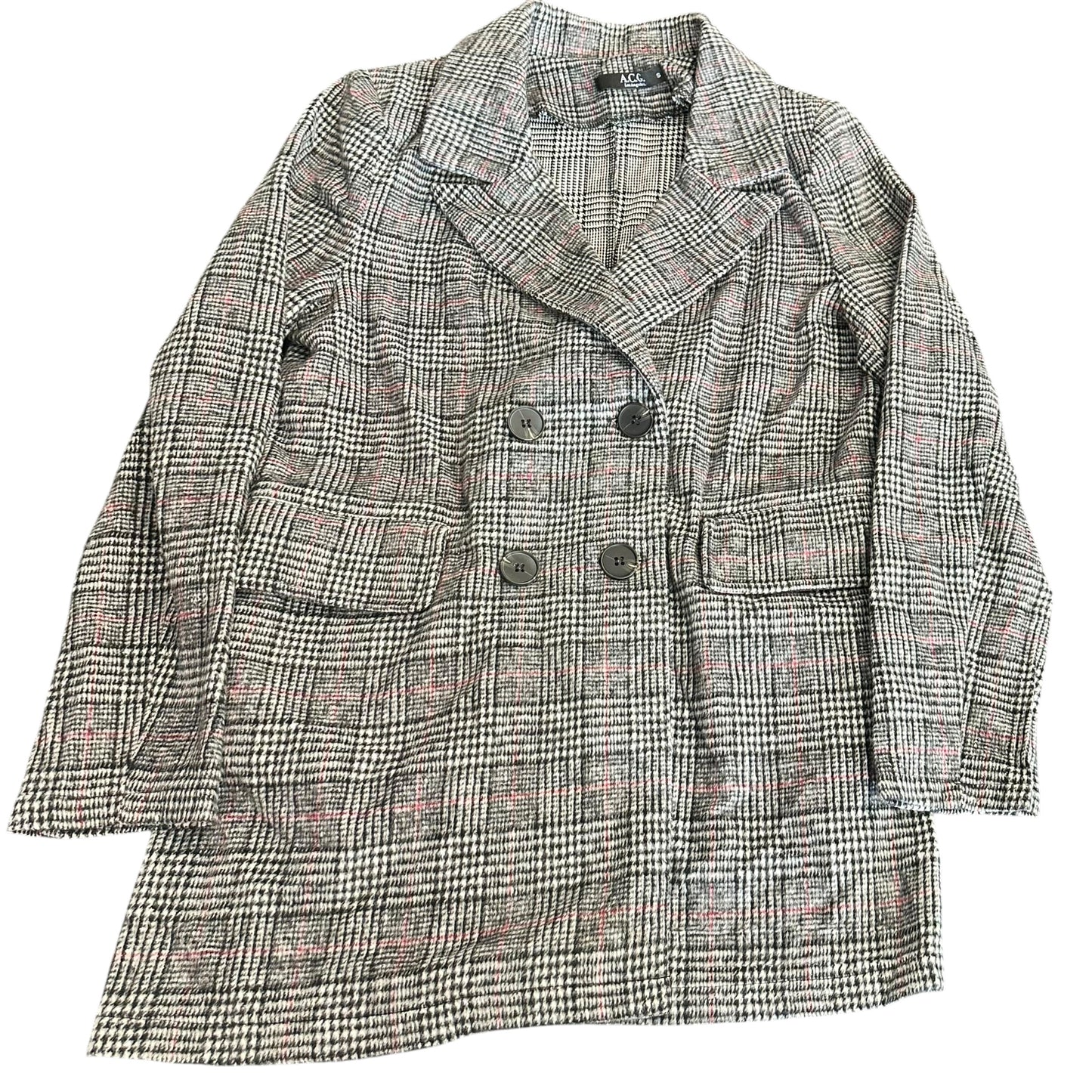 ACG BLACK WHITE HOUNDSTOOTH BLAZER 170 SMALL