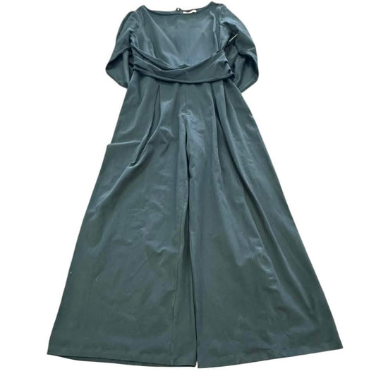 ZAPELLE NAVY JUMPSUIT 98 NWOT LARGE/14