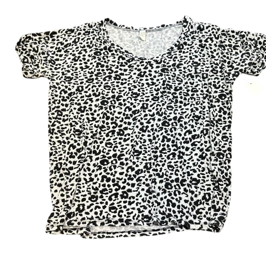 FLAMINGO ANIMAL PRINT TEE 234 MEDIUM
