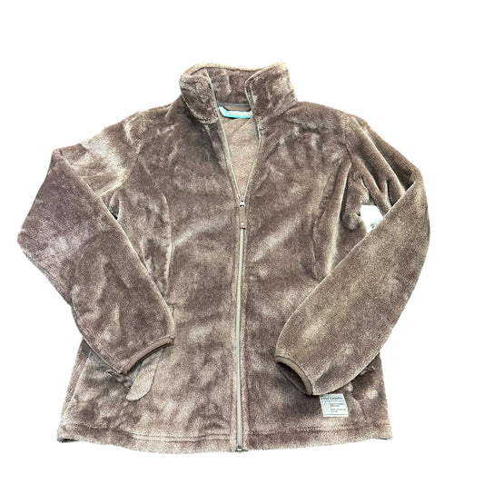 FREE COUNTRY TAUPE FULL ZIP COZY JACKET 258 SMALL