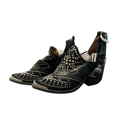 JEFFREY CAMPBELL CALHOUN 4 WESTERN STUDDED BOOTS 122 SZ 6