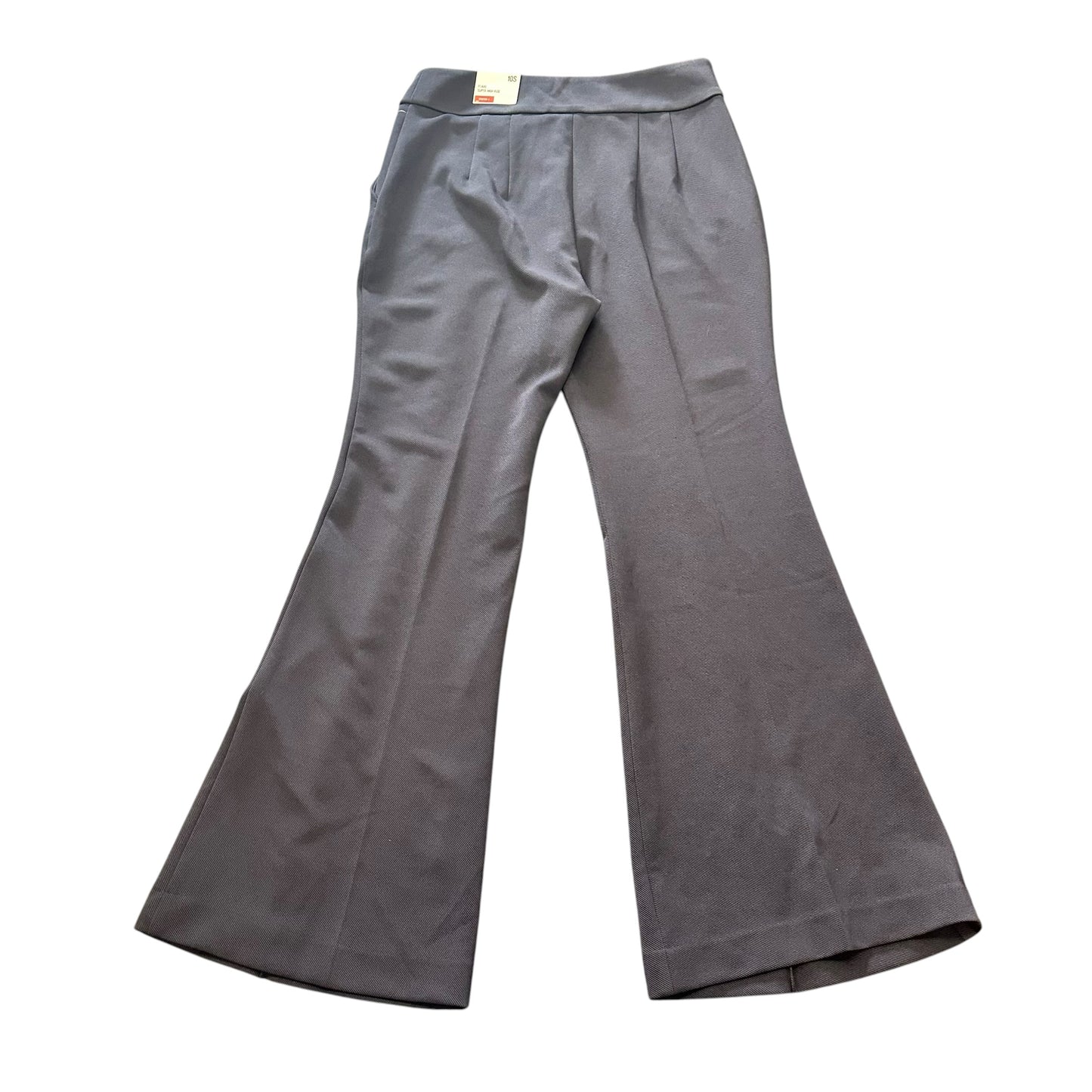 EXPRESS FLARE SUPER HIGH RISE NAVY PANTS 100 10S