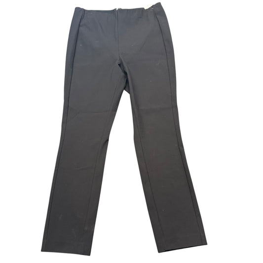 RAG & BONE BLACK TROUSERS BACK ZIP 216 SZ 8