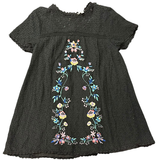 UMGEE BLACK LACE EMBROIDERED DRESS 100 SMALL