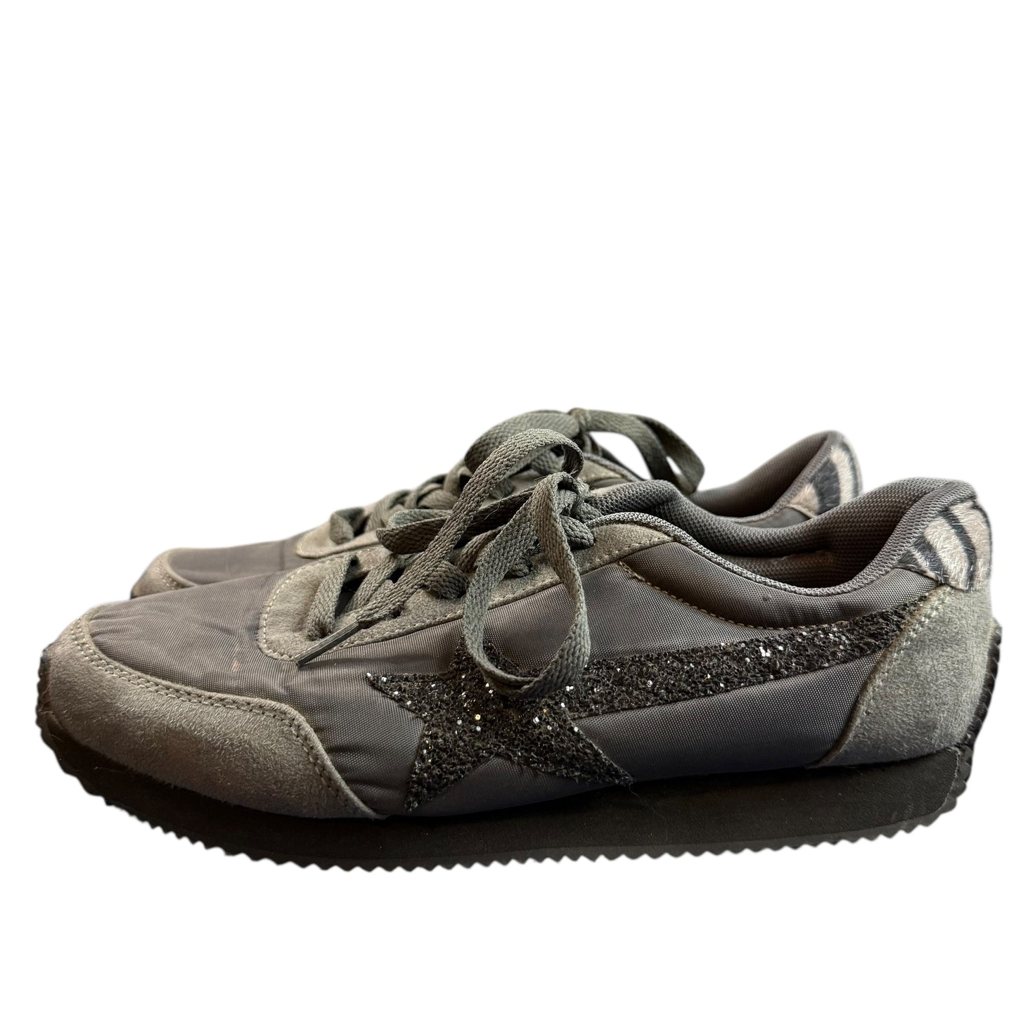 VERY G VINTAGE STAR GREY SNEAKERS 227 SZ 8