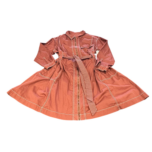 AVA VIV BRICK RED DRESS 123 3X