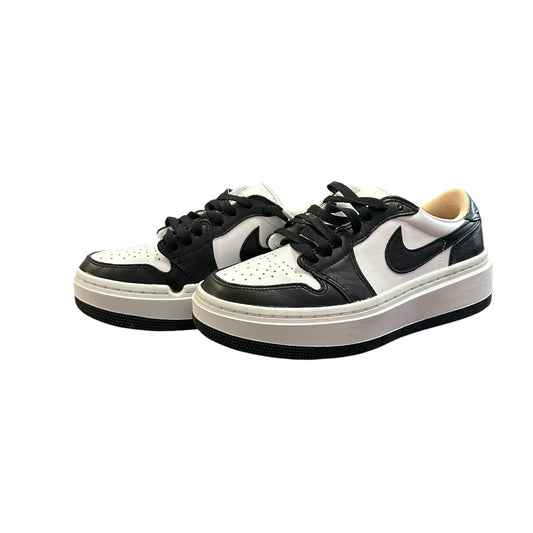 AIR JORDAN 1 ELEVATE LOW BLACK WHITE SNEAKERS 122 SZ 6
