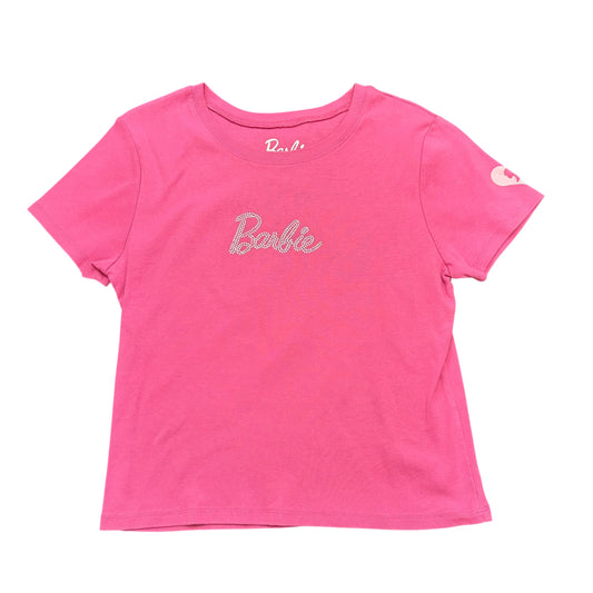 BARBIE PINK TEE RHINESTONES 100 XL
