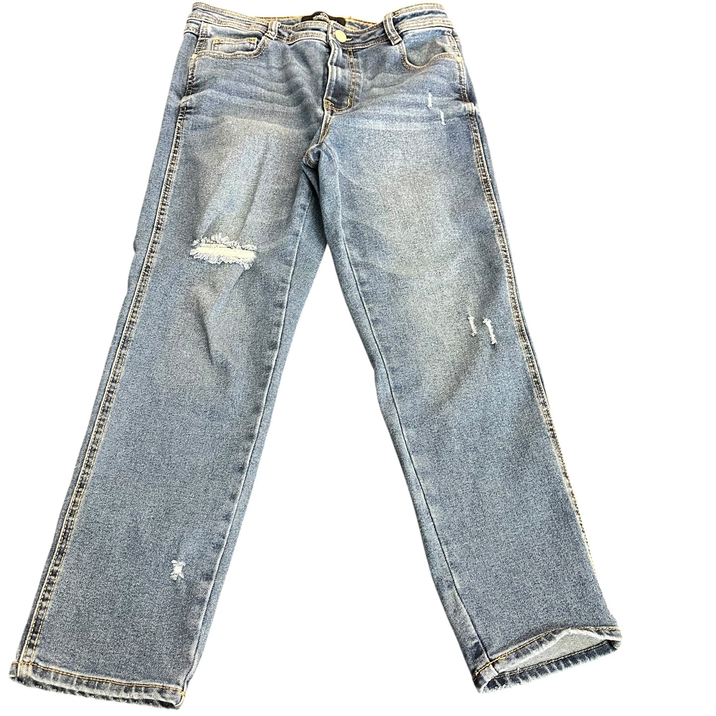 JORDACHE HIGH RISE CURVY MOM BLUE DENIM JEANS 251 SZ 6