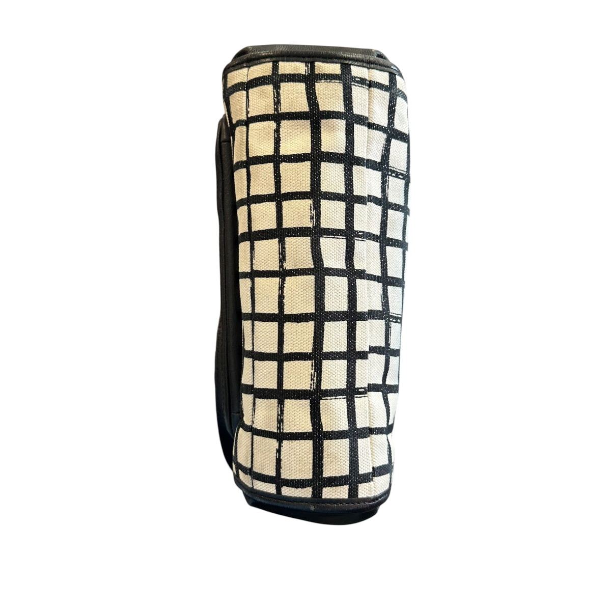 COACH BLACK WHITE CANVAS CROSSBODY 258