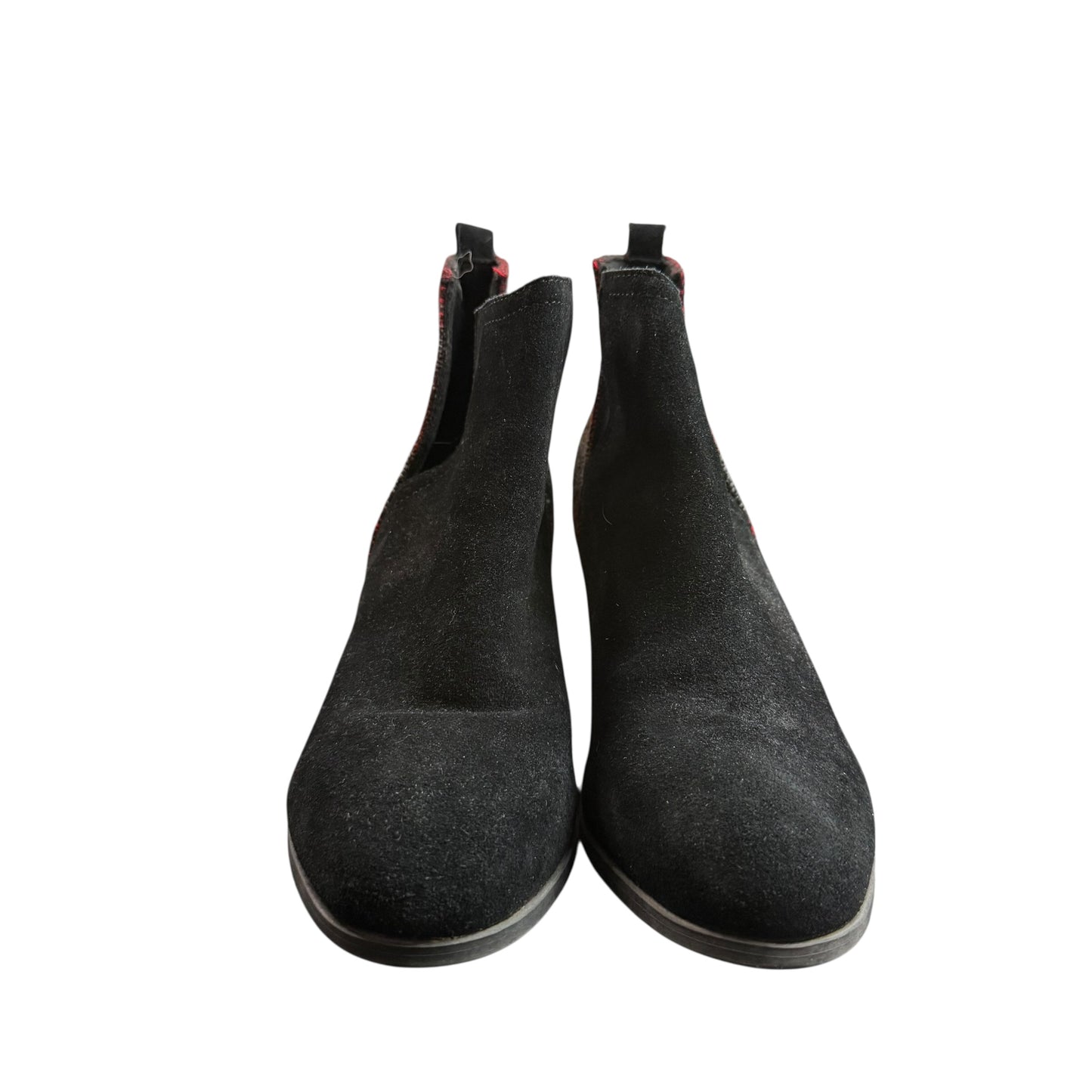 MINNETONKA MARI BOOTIES BLACK SUEDE 251 SZ 8