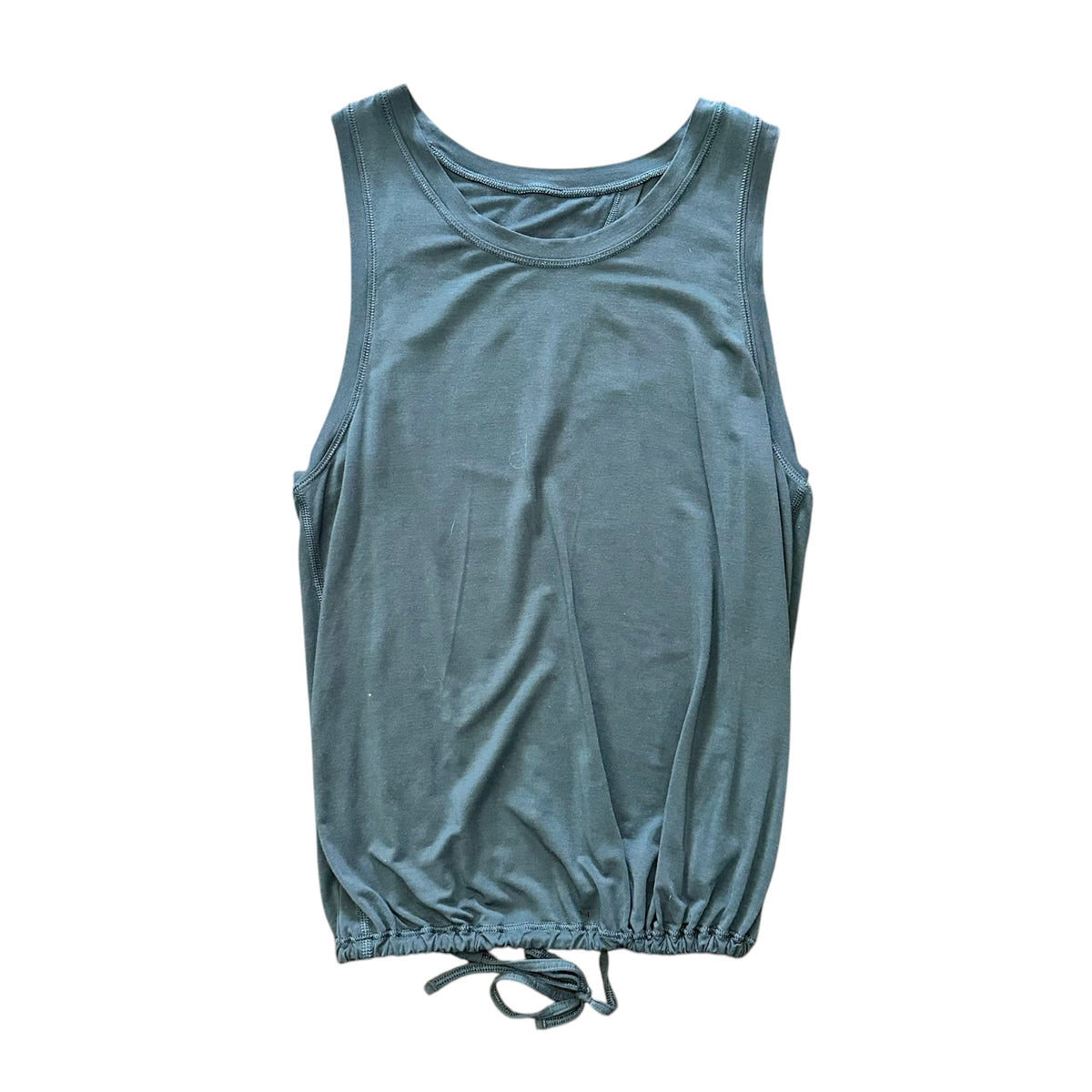 LULULEMON DARK BLUE OPEN BACK TANK TOP 14 MEDIUM