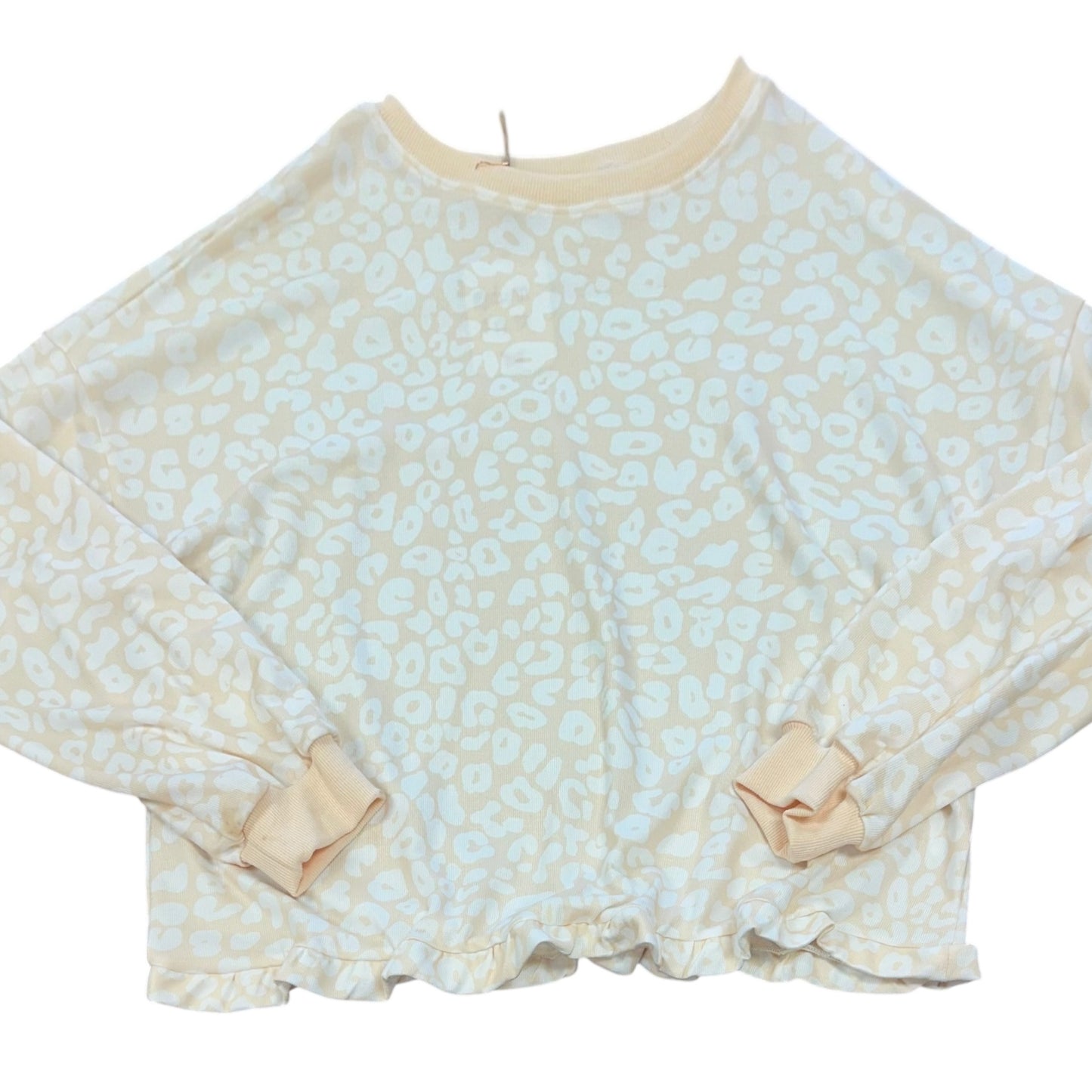 BEIGE WHITE ANIMAL PRINT LOUNGE SET 236 2XL NWOT