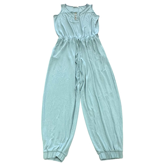 ZENANA BLUISH GRAY SLEEVELESS JUMPSUIT 234 LARGE