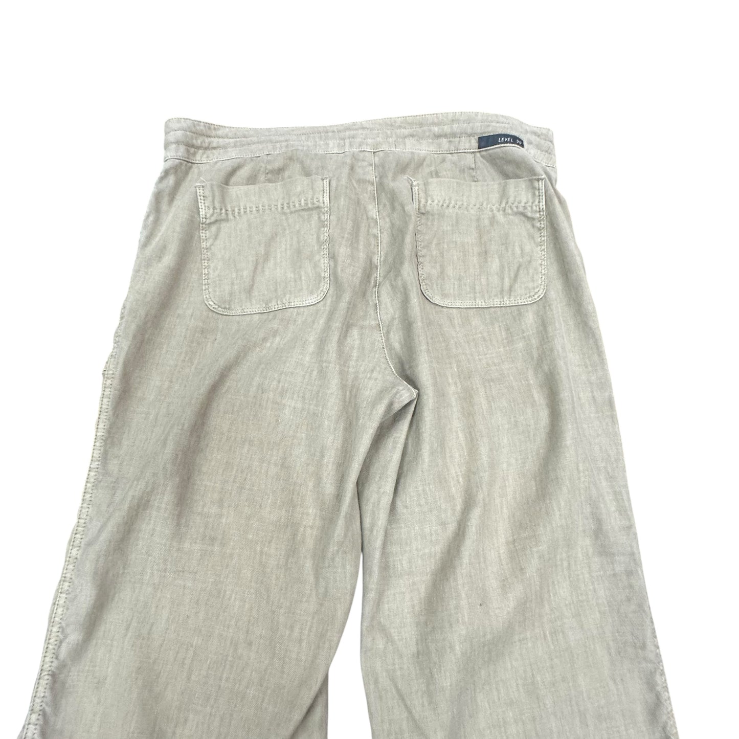 LEVEL 99 BROWN TAN HIGH WAISTED PANTS 100 SZ 10/30